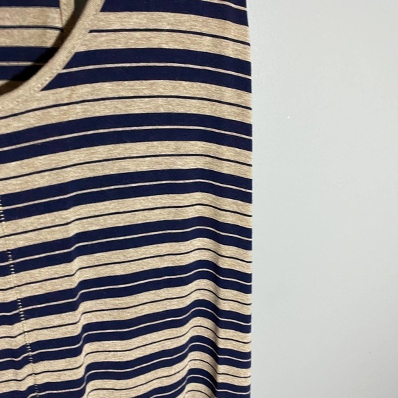 Madewell Striped Maxi Tank Dress Size Medium - Picture 5 of 6